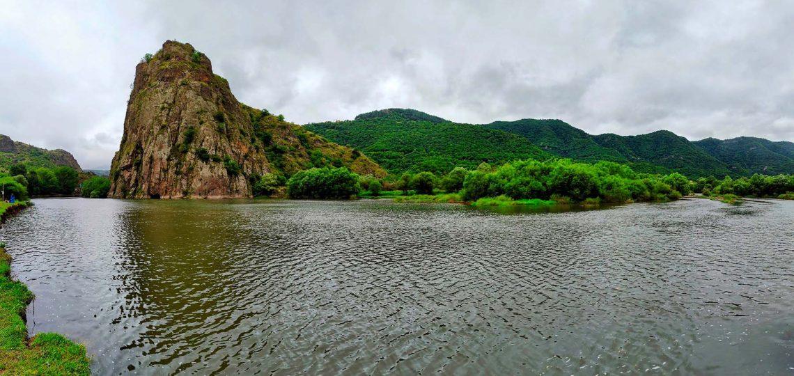 Panoramic view of Arevatsag/Kurtan Dzor (Canyon)