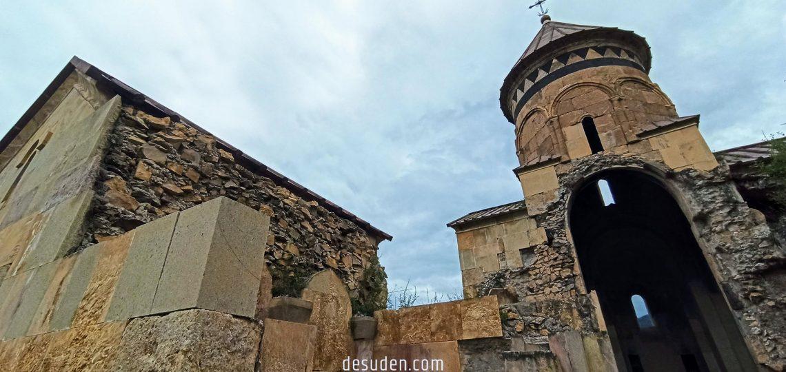 Hnevank monastery in Kurtan canyon, Lori region of Armenia