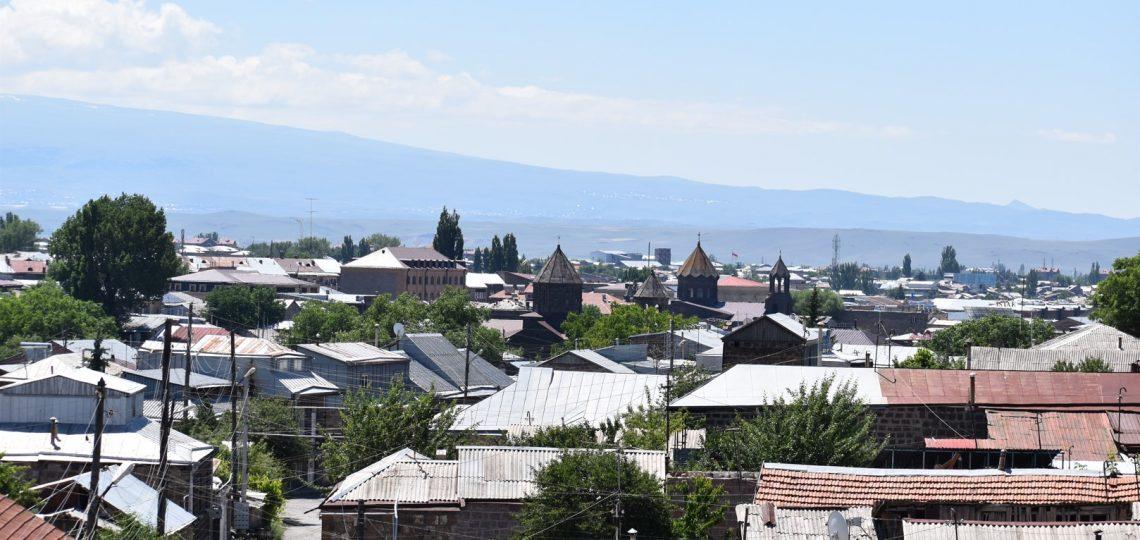 Gyumri old city, panorama