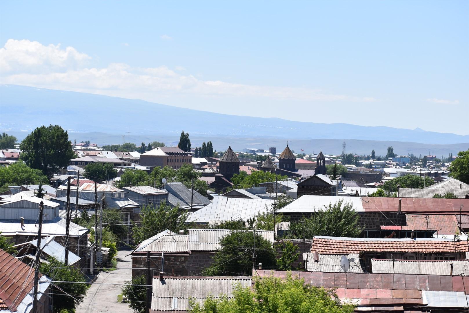 Gyumri old city, panorama