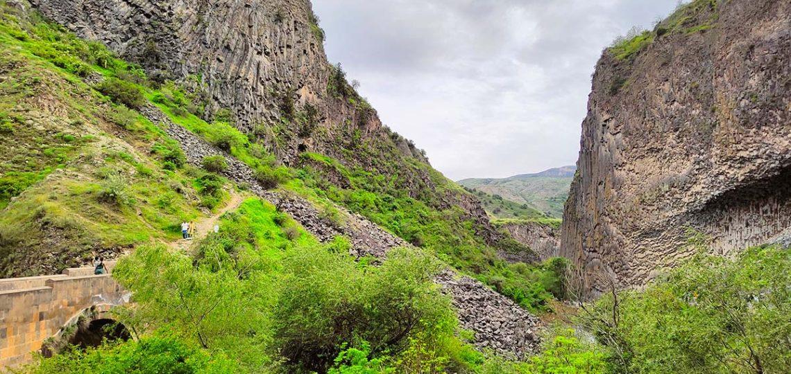Gorge of Garni, Armenia