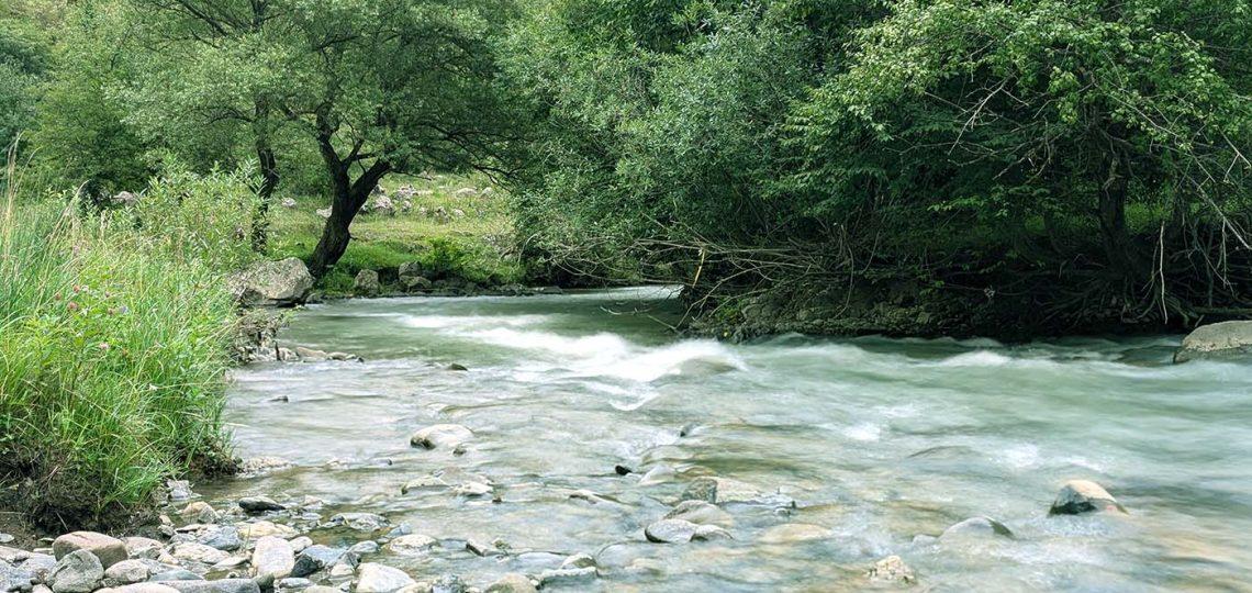 Katnaghbyur River, Stepanavan, Armenia.