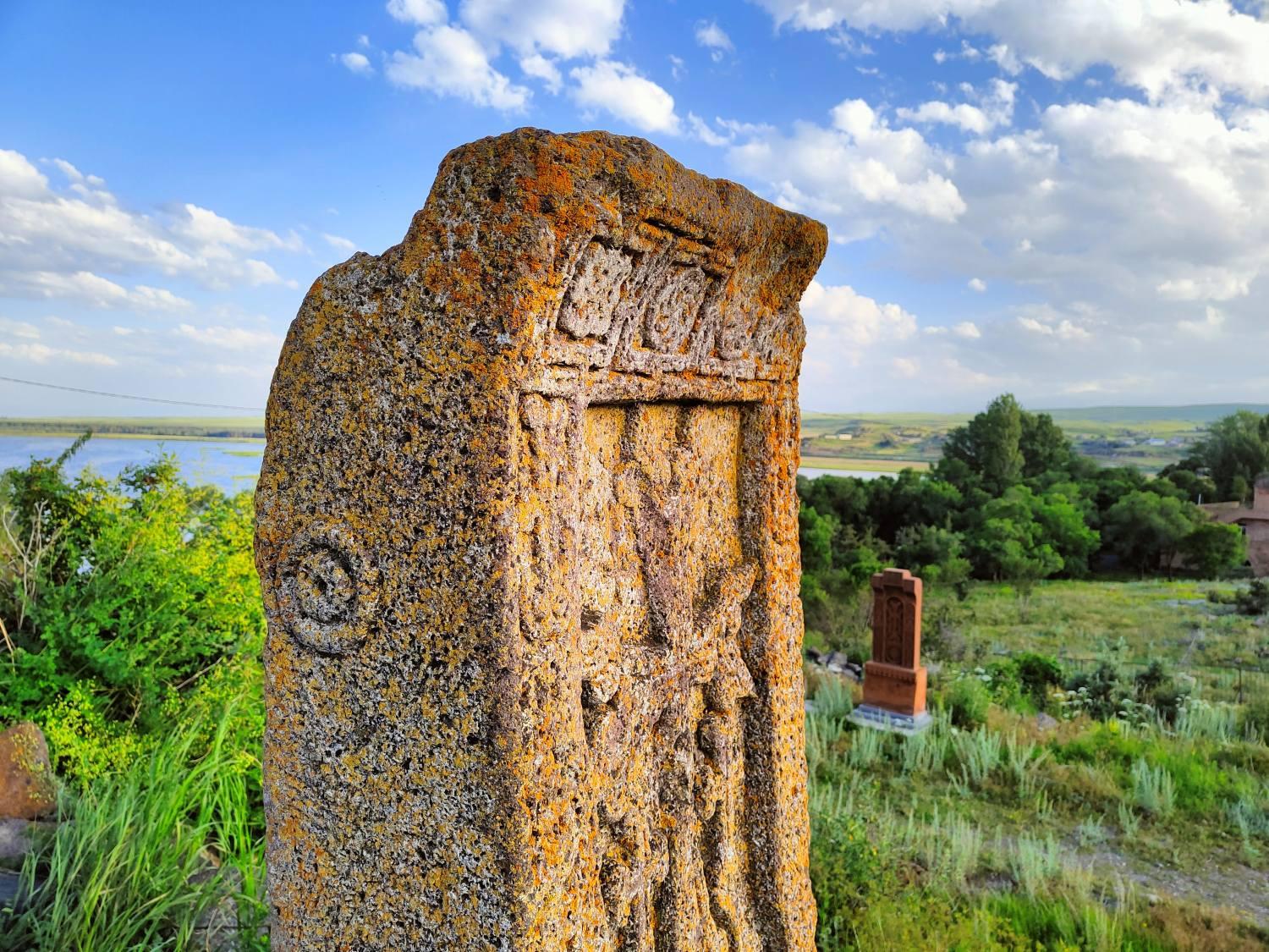 Khachkar, Hayrivank, Sevan Armenia