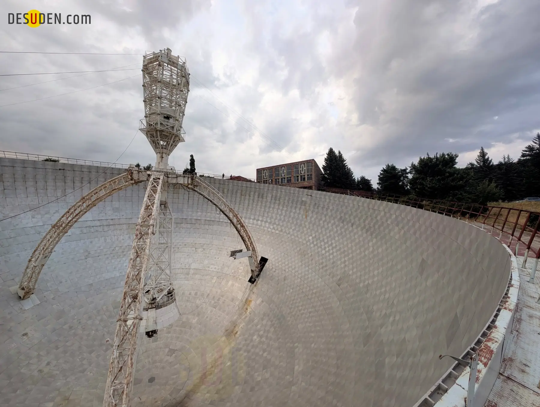 ROT-54 Radio-Optical Telescope by Paris Herouni, Orgov village in Armenia.
